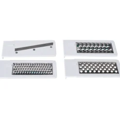 Affettatrice Multiuso 5 in 1 con Lame in Acciaio Inox