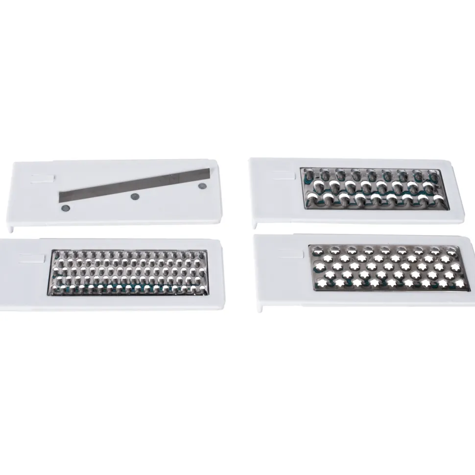 Affettatrice Multiuso 5 in 1 con Lame in Acciaio Inox