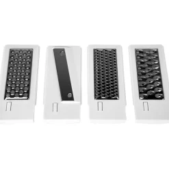 Affettatrice Multiuso 5 in 1 con Lame in Acciaio Inox