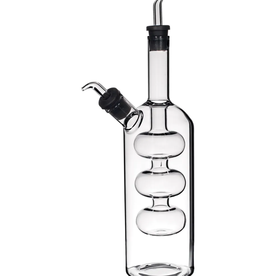 Ampolla 2 in 1 Olio e Aceto in Vetro Borosilicato 350 ml