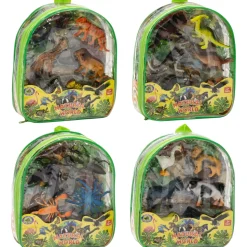 Animals Bags Set 14 Pezzi – Animali Fattoria, Dinosauri, Insetti e Natura