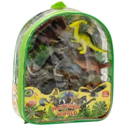 Animals Bags Set 14 Pezzi – Animali Fattoria, Dinosauri, Insetti e Natura