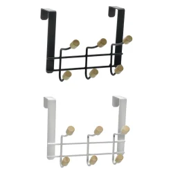 Appendiabiti da Porta con 6 Ganci