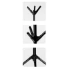 Appendiabiti da Terra in Metallo 9 Ganci h162 cm