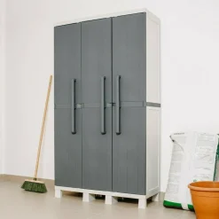 Armadio 3 ante grigio Anniversary Midi