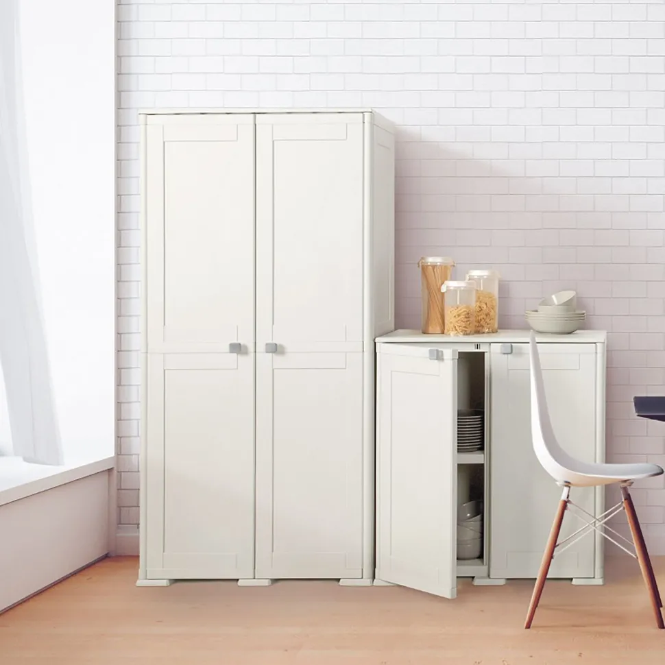 Armadio Basso Simplex Panna Linea Omnimodus