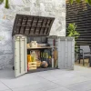Armadio Box Attrezzi da giardino beige Store It Out Arc 1200L