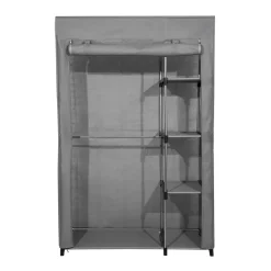 Armadio con appendiabiti Grigio