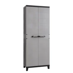 Armadio Portascope Prime Antracite Scuro/Grigio Tortora h172x66x40 cm