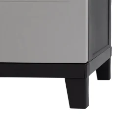 Armadio Portascope Prime Antracite Scuro/Grigio Tortora h172x66x40 cm