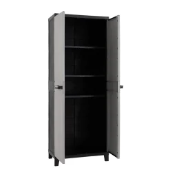 Armadio Tuttopiani Prime Antracite Scuro/Grigio Tortora h172x66x40 cm