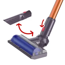 Aspirapolvere Giocattolo senza fili con kit accessori 3 in 1