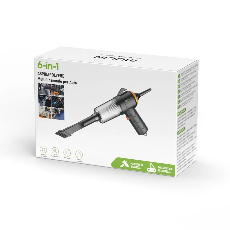 Aspirapolvere Multifunzione per Auto 6 in 1