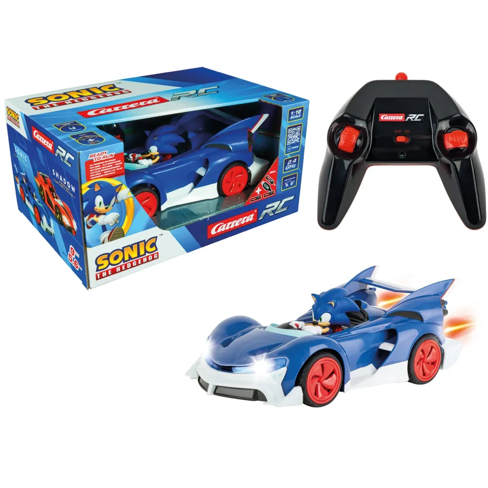 Auto Radiocomandata Sonic 2,4Ghz Team Sonic Racing