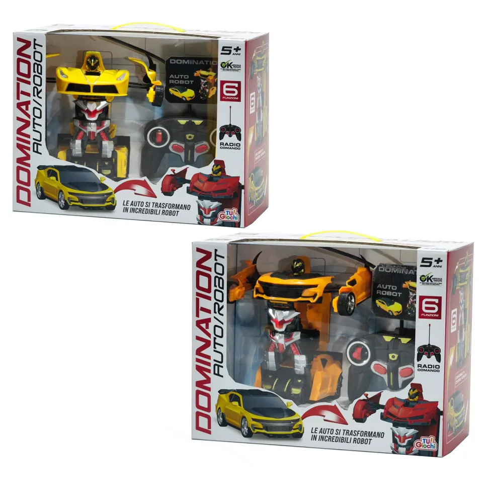 Auto Robot Domination Trasformabile Radiocomandato