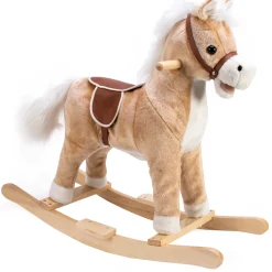 Baldo Cavallo a dondolo Beige