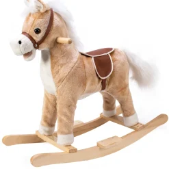 Baldo Cavallo a dondolo Beige