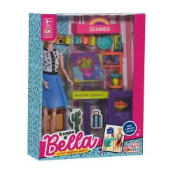 Bambola Il Sogno di Bella Snodabile con Accessori h30 cm