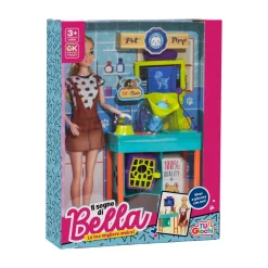 Bambola Il Sogno di Bella Snodabile con Accessori h30 cm