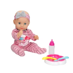 Bambola Interattiva Il Mio Bebè a Passeggio con Suoni e Passeggino