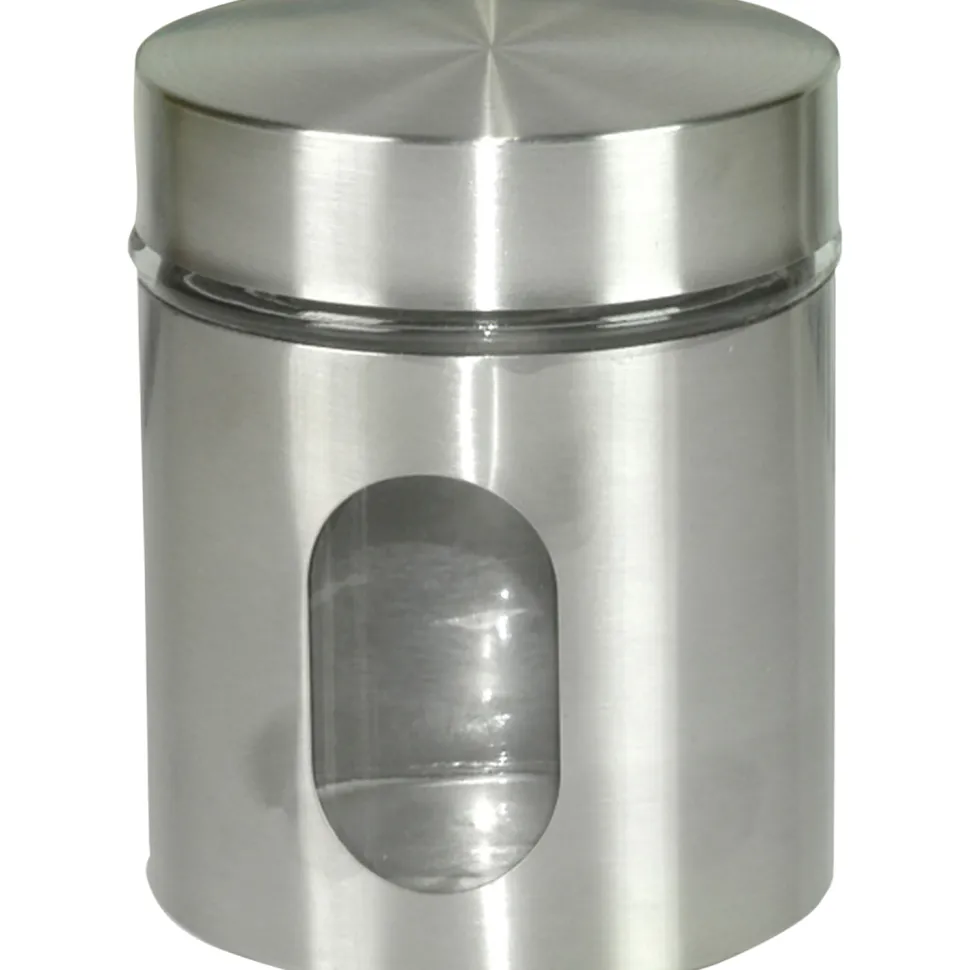 Barattolo in Acciaio Inox con Tappo Ermetico 55 cl