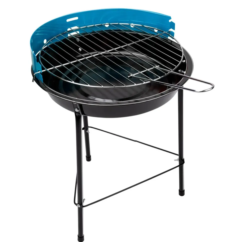 Barbecue a Carbone Tondo in Metallo diametro 33 cm