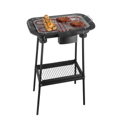 Barbecue Elettrico con Gambe 2 in 1 2000 Watt