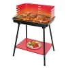 Barbecue Rosso e Nero h82x58x38 cm
