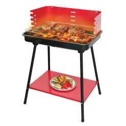 Barbecue Rosso e Nero h82x58x38 cm