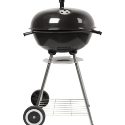 Barbecue Tondo con coperchio e ruote