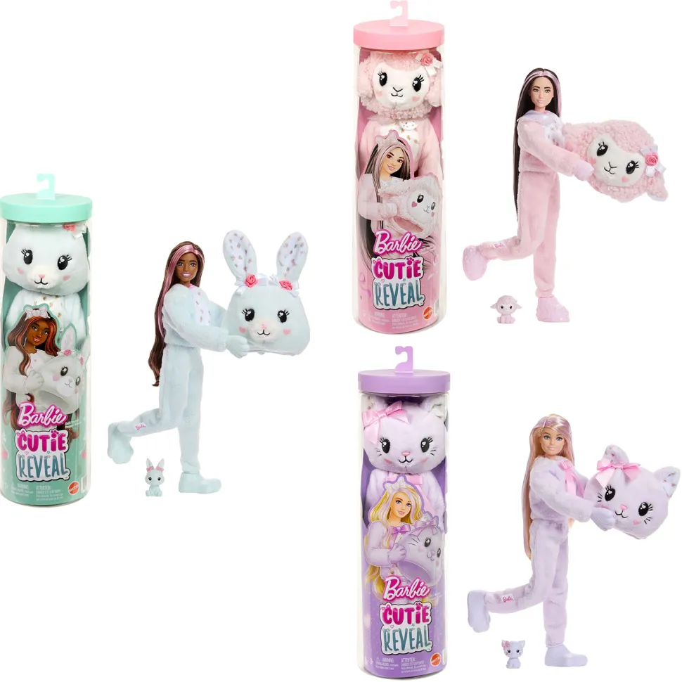 Barbie Cutie Reveal Serie Cuddly