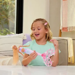Barbie Sirenetta Bolle di Sapone con Funzione per Creare Bolle