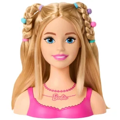 Barbie Testa Pettinabile con Capelli Biondi e 20 Accessori Colorati