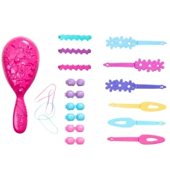 Barbie Testa Pettinabile con Capelli Biondi e 20 Accessori Colorati