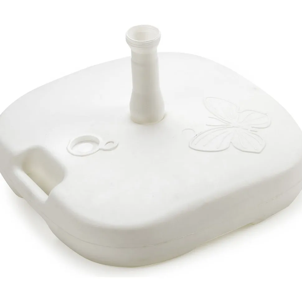 Base Ombrellone Bianca in Polipropilene Linea Classic