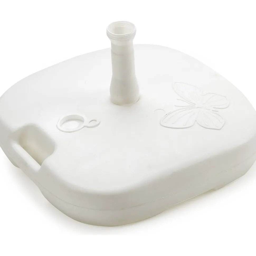 Base Ombrellone Bianca in Polipropilene Linea Classic