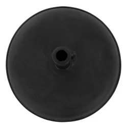 Base Ombrellone Tonda in cemento Nero 25kg diametro 50 cm