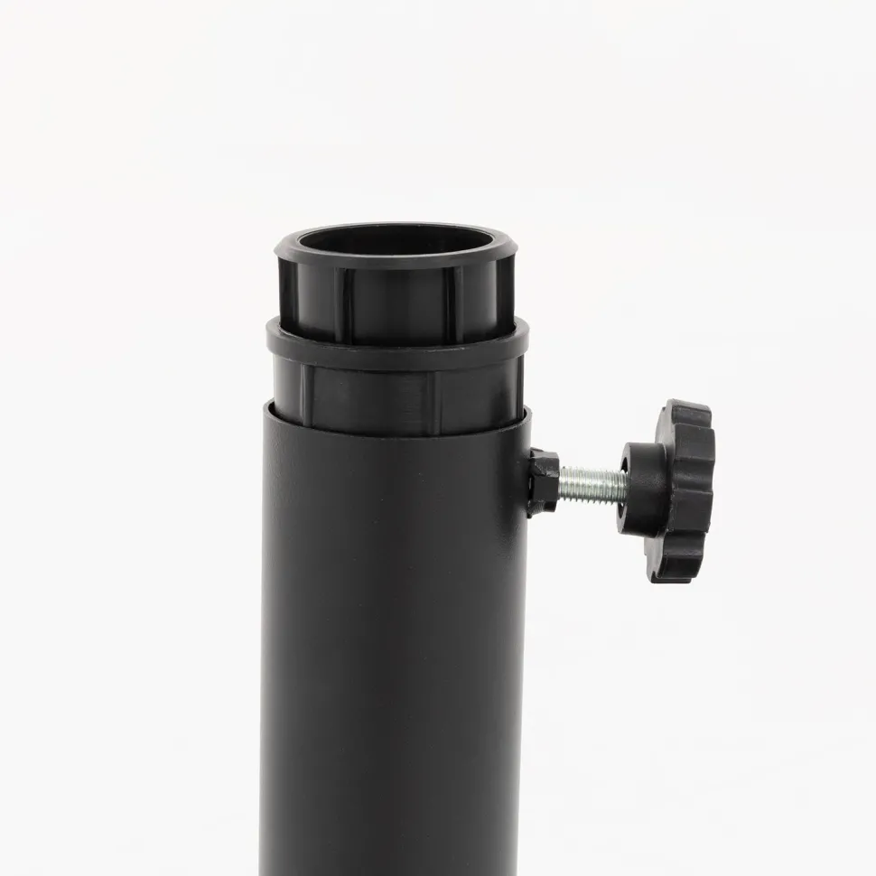 Base Ombrellone Tonda in cemento Nero 12kg diametro 42 cm
