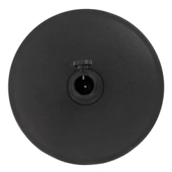 Base Ombrellone Tonda in cemento Nero 12kg diametro 42 cm