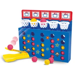 Basketball Shooting Game Gioco da Tavolo con Canestri per Bambini