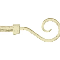 Bastone tenda avorio oro silver terminale Pastorale Linea Oro