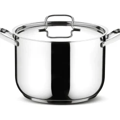 Batteria di Pentole in acciaio inox Sfiziosa 10 pezzi