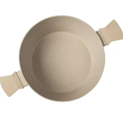 Batteria di Pentole 6 pezzi in Alluminio Elysia Beige
