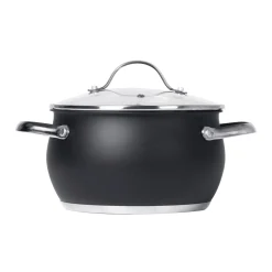 Batteria di Pentole 8 pezzi in acciaio inox Linea BlackCook