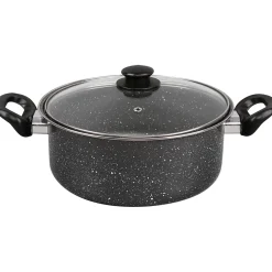 Batteria pentole e padelle 9 pezzi Linea Grey Cook