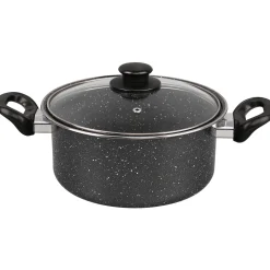Batteria pentole e padelle 9 pezzi Linea Grey Cook