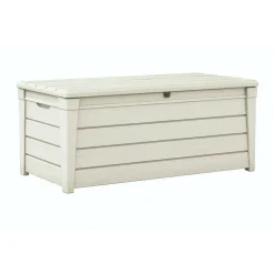 Baule da giardino bianco BrightWood 454L