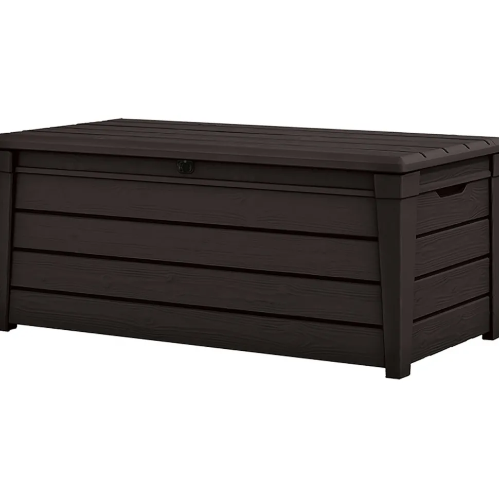 Baule da giardino marrone BrightWood 454L
