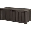 Baule da giardino marrone RockWood 570L