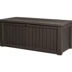 Baule da giardino marrone RockWood 570L